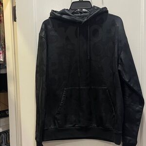 The Kooples Black Logo Hoodie